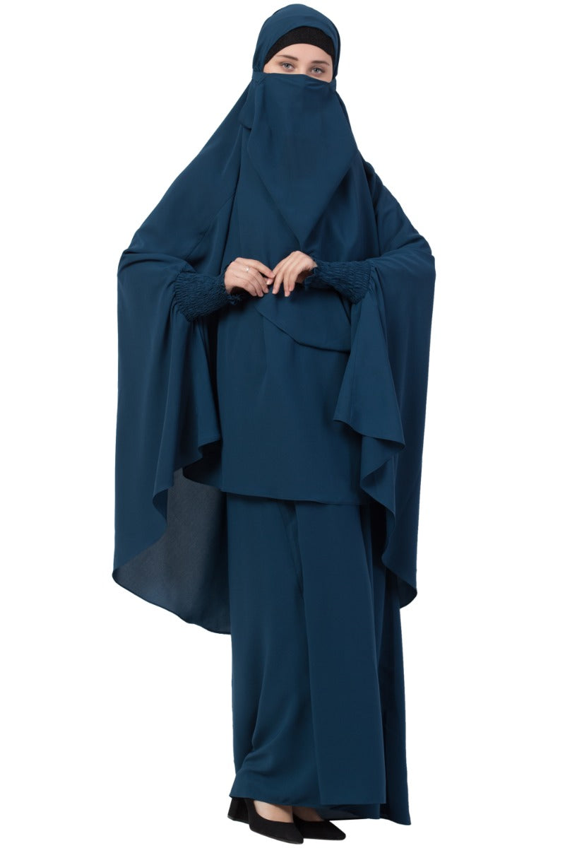 Mushkiya-Abaya Khimar Combo-Free