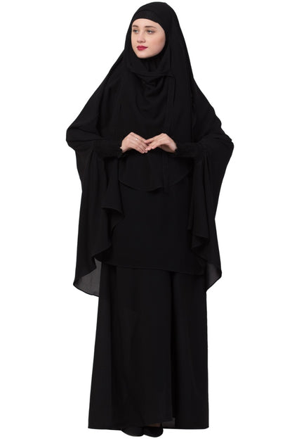 Mushkiya-Abaya Khimar Combo-2XL