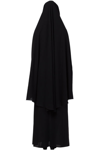 Mushkiya-Abaya Khimar Combo-Medium