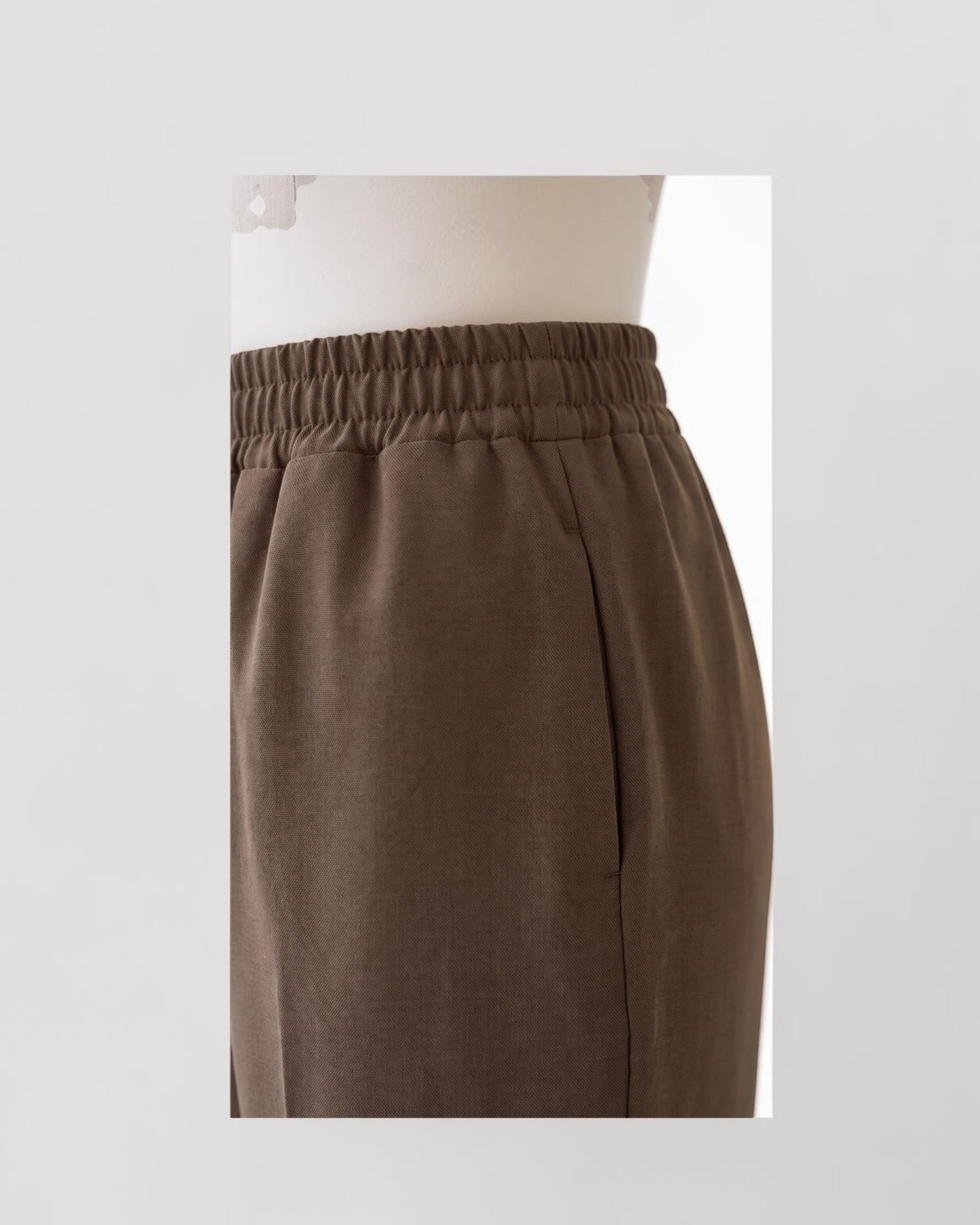 Women’s Trousers with Elasticated Waistband | Navy Blue (Copy)