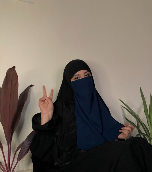 5 Pcs Combo- Half Niqab | Nose Piece