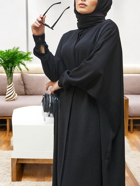 Elegant Kaftan Abaya in Luxurious Firdaus Fabric