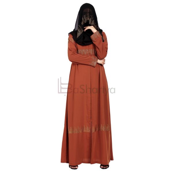 Neva Style - Fushia Turkish Hijab Engagement Gown 60681F - Neva-style.com