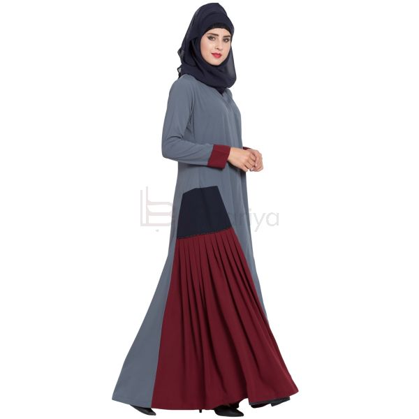 multicolor abaya