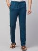100% Cotton High Rise Trousers for Men