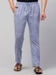 100% Cotton High Rise Trousers for Men