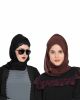 Set Of Two Stole Hijabs in Soft and Super Fine Georgette