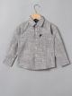 Boy's Full Sleeves Shirt In Cotton Blended Fabric