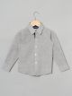 Boy's Shirt In Cotton Blended Fabric