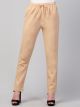 100% Cotton High Rise Trousers for Women