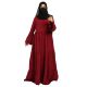 Layered Abaya With Frills