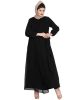 Modest Abaya With Attached Georgette layer