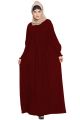 Dress Abaya with a perfect balance of Looks and Comfort -Maroon