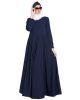 Elegant Abaya Dress With Box Pleats