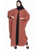 Two Piece Set Of Cape Style Kaftan and Inner Abaya