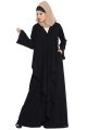 Gorgeous Abaya in Black Colour With Falling Shrug Look