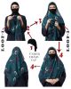 Bashariya- Two Loops Instant Hijab With a Free Under Hijab Cap.