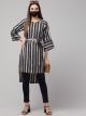 Striped Tunic With Belt