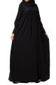 Lose Fit Abaya Like Dress With  Pearl Lace Work