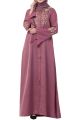 Mushkiya-Luxurious Dress With Dabka and Stone Work-Non Abaya