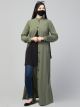 Front Open Abaya With Side Pockets