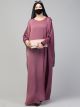 Free Size kaftan with long elasticated sleeves.