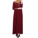 Mushkiya-Modest Dress With Embroidery Work-Not An Abaya