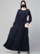 Four Tiered Abaya With Frills 