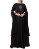 Mushkiya-Modern, Modest and Elegant Dress with hand work on yoke and sleeves-Comes With a Free Matching stole