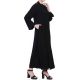 Mushkiya-Open Abaya Dress  With Hand Embellishments