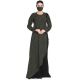 Modest Dress In Animal Print- Not An Abaya.