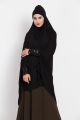 Bashariya- Full Size Prayer Hijab With Shimmer Sleeves