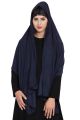 Bashariya Stole Hijab With Black Pearl Lace Border